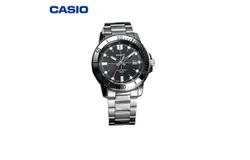 casio Casio Watch Men&apos;s Classic Diver Style Watch Casual Analog Sports Watch&comma; Silver MTP-VD01D-1EVUDF