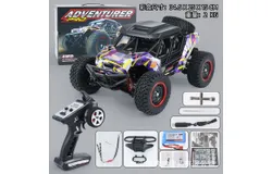 SUCHIYU 1&colon;16 Scale All Terrain RC Car &comma; 70 KPH High Speed 4WD Electric Vehicle with 2&period;4 GHz Remote Control&comma; 4X4 Waterproof Off-Road Truck for Kids and Adults RTR-&lpar;16106 PRO Purple&rpar;