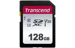 Transcend 128GB SDXC&sol;SDHC 300S Memory Card TS128GSDC300S
