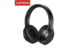 Lenovo thinkplus TH10 Stereo Headphone Bluetooth Earphones Music Headset with Mic for Mobile XiaoMi iPhone Sumsamg Android IOS-Black（New）