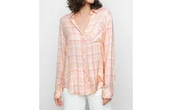 Rails Hunter Shirt In Peach Powder