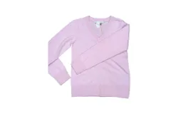 Stitch & Needle Women&apos;s Classic Cashmere V Neck Sweater In Diamond