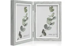4x6 Picture Frame Double Picture Frames&comma; Modern Wooden Frame