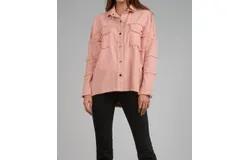 Elan Devon Rock And Roll Jacket In Mauve