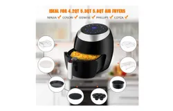 Air Fryer accessories 8in&period; 11 piece cake pan Food paper bowl