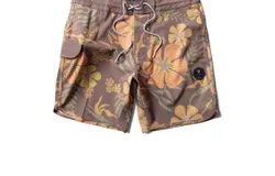 Vissla Boys&apos; Garden Isle Boardshort In Kangaroo