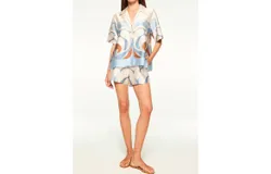 Misa Los Angeles Elam Short In The Swans All Over