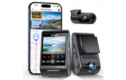 VIOFO A229 Plus Dash Cam Front and Rear&comma; Dual STARVIS 2 Sensors&comma; 1440P&plus;1440P Voice Control Car Dash Camera&comma; Ultra-Precise GPS&comma; 24 Hours Parking Mode&comma;128 Card &plus; Buck Cable