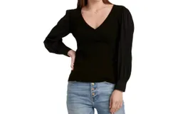 Another Love Darcy Top In Black