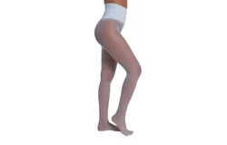 Commando Chic Dot Sheer Tight In White
