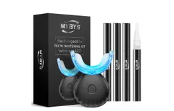 Teeth whitening set rechargeable care teeth and yellow tone home travel practical With LED lights - 4 neutral pens