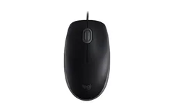 Logitech M110 USB Wired Mouse with Silent Click - Black