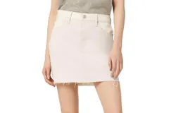 Hudson Viper Skirt In Pink&sol;ecru