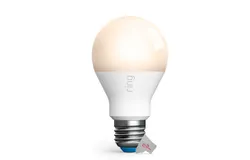 Ring A19 Smart LED Light Bulb Dimmable Neutral White 800 Brightness Lumens Indoor &sol; Outdoor Use