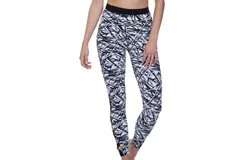 Free Sport By Gottex Women&apos;s Strappy Sides Long Swim Leggings In Off Track