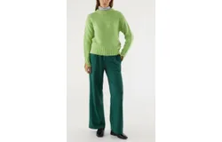 Compania Fantastica Pleated Trouser In Green