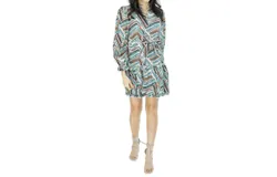 Victoria Dunn Athena Mini Dress In Free Flow