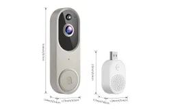 Visual doorbell Camera wifi Smart HD night vision doorbell remote electronic cat eye camera for home use