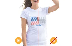 Kids Crew Tee - Tropical Americana by DelSol for Kids - 1 Pc T-Shirt &lpar;YXL&rpar;