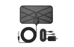 Digital TV Antenna 4K Indoor Terrestrial Wave Digital HD Antenna Receiver Amplifier 1080P HD Digital Antenna with Amplifier 3m Cable Gain 25db