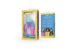 PMV20 Koda Butt Plug Set 3pcs Multicolo