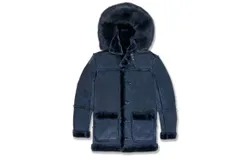 Jordan Craig Men&apos;s Denali Shearling Jacket In Navy