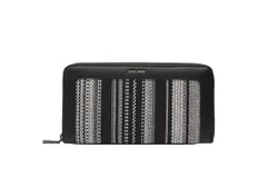 Pixie Mood Women&apos;s Emma Zip Wallet In Black Stripe