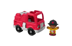 Fisher-Price Little People Fire Truck Toy & Figure Set for Toddlers