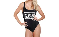 Aila Blue One Piece Swimsuit In Aib Aloha
