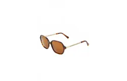 Tac Sunglasses Women&apos;s Polarization Lens Full Rim Sunglasses In Brown