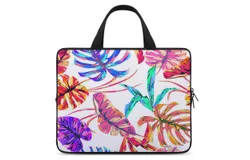 Monstera&comma; Summer&comma; Dazzling&comma; Tropical Laptop Bag Women Man 10 12 13 15 17 Inch Office Notebook Travel Computer Handbag Waterproof Bag Notebook Cover