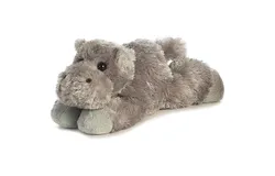 Howie Hippo Mini Flopsie 8" by Aurora