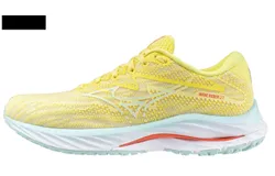 Mizuno Women&apos;s Wave Rider 27 B&sol; Medium Width In Anise Flower White
