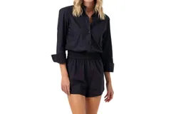 Sundays Lottie Romper In Black