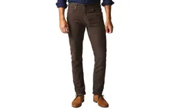 Billy Reid Moleskin Jeans In Coffee