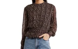 Cleobella Noreen Blouse In Medici Print