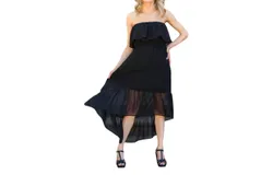 Andree By Unit Moonlit Date Dress In Black