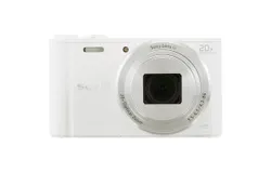 Sony DSCWX350 18 MP Digital Camera &lpar;White&rpar;