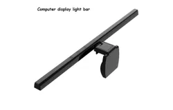 Screen light wireless dimmable eye protection learning office laptop display light bar hanging lamp&comma; black-50cm card type&comma; borderless screen available