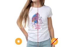 Kids Crew Tee - Believe - White by DelSol for Kids - 1 Pc T-Shirt &lpar;YXL&rpar;