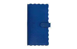 Mainstreet Collection Women&apos;s Lizard Print Travel Wallet In Navy