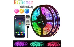 5050RGB Light Strip Set 5v Light Strip 24 Keys Remote Control Bluetooth LED Light Strip -Light Strip_Bluetooth APP