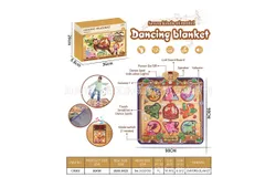 SUNLIN Dance Mat - Dance Mixer Rhythm Step Play Mat -Birthday Gifts for Kids Ages 3-12&comma;dinosaur dance mat