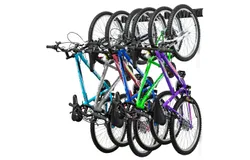 RaxGo Garage Bike Rack&comma; Wall Mounted Bike Hanger&comma; 6 Adjustable Hooks Universal for Indoor & Home Use