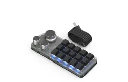 15 Keys 3 Knobs Customizable Keypad Designer Keyboard Drawing Design Gaming Keyboards