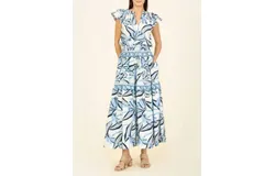 Omika Wilora Blouse In Neela Sea Neesea