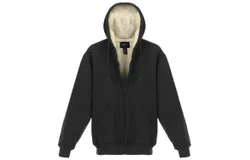 Gioberti Men Heavyweight Sherpa Lined Fleece Hoodie Jacket