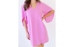 Anna Cate Meredith Dress In Fuchsia