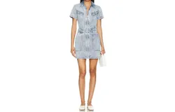 Pistola Brix Denim Dress In Meridien