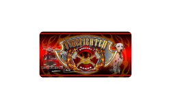 Fire Dept Dog License Plate